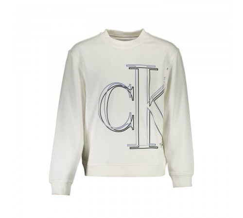 Calvin Klein J30J320840-YAF ILLUMINATED CK CREW NECK white